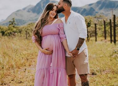 Gestante de Sarah & Douglas à espera do Heitor