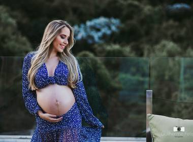 Gestante de Caroline & Matheus à espera de Bella