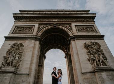 Trash the dress de Bia e Felipe - PARIS