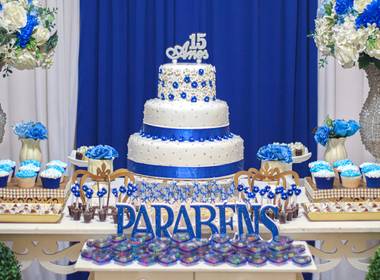 Eventos de Detalhes da festa de 15 anos da Marielly