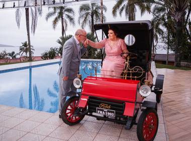 Casal de Bodas de Ouro Tânia & Celso