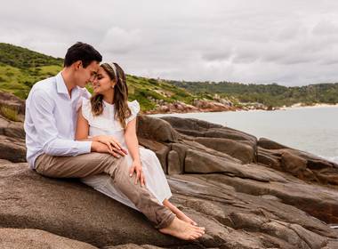 Casal de Pré Wedding Karine e Lucas