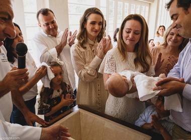 Família de Batizado do pequeno Mauro