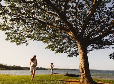 Família de À espera de Eva