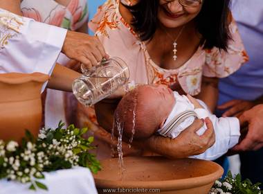 Família de Batizado do Bento
