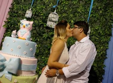 Família de Polini ♥ Lucas | Chá Revelação