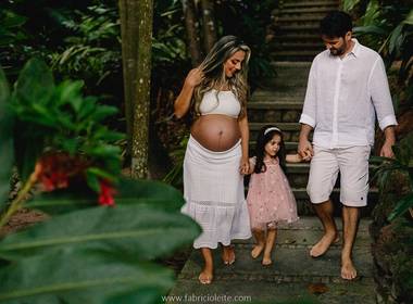 Família de À espera de Maria