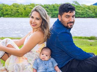 Familia de Linda família da Kyani