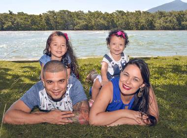 Familia de Crislaine Lima & Rapha Fil
