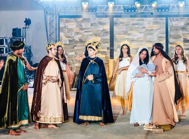 Apresentações  de Auto de Natal da Imaculada na Festividade do Natal da Fé no Santuário Pe Ibiapina