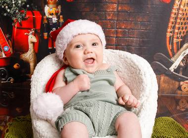 Ensaios de Sessão Natal - Miguel