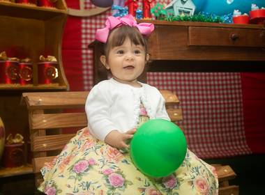 Aniversários de Prévias - Alice 1 Ano