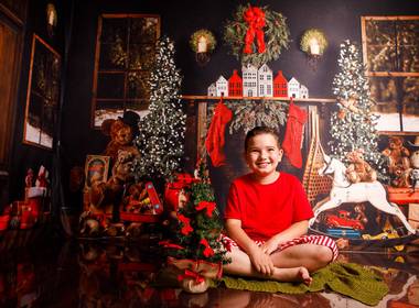 Ensaios de Sessão Natal - Pedro