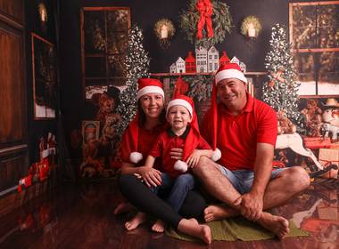 Ensaios de Sessão Natal - Heitor