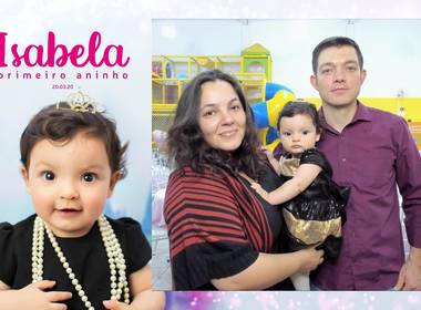 Aniversários de Isabela - 1 Aninho