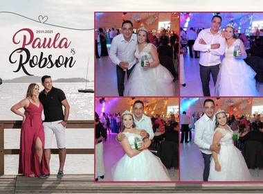Casamentos de Paula e Robson