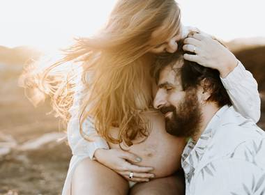 Gestante de espera de José