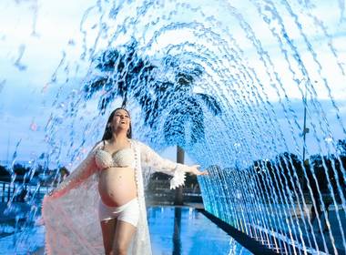 Gestantes de Ensaio Gestante - Camila