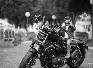 Ensaio Infantil de Davi