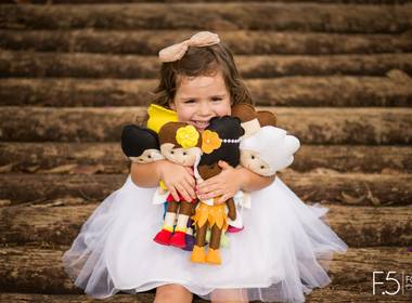 Ensaio Infantil de 3 anos da Melissa