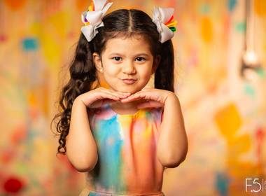 Ensaio Infantil de 5 Anos da Sophia
