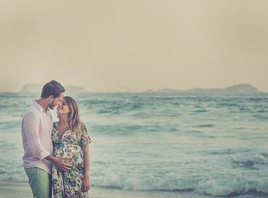 Crianças,Gestantes e Famílias de Ensaio de Gestante Luiza e Antônio esperam por Maju