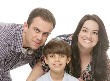 Família de Ensaio família do Victor