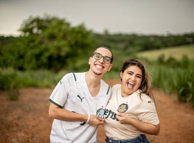 Família de Ensaio pré wedding Mariana e Matheus