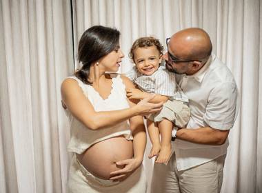 Família de Ensaio gestante Natalia e Giovani