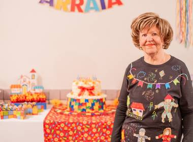 Aniversário de Festa Junina em comemoração aos 84 anos da Marilena