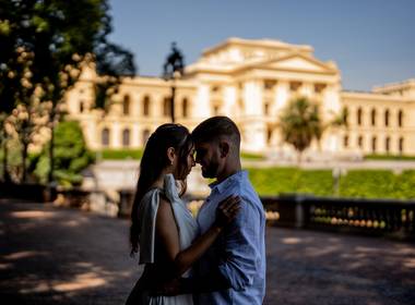 Família de Ensaio pré wedding Artur e Gabrielle