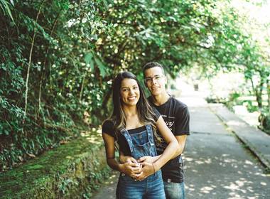 Família de Ensaio pré casamento Leo e Bia