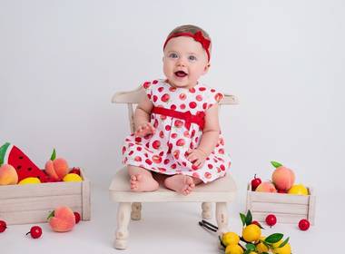 Bebê de Carolina, 6 meses