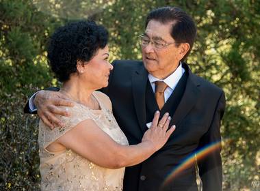 Bodas de Bodas de Ouro Miyoko e Kazuo