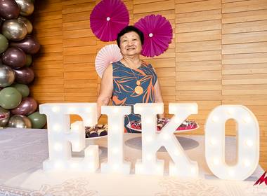 Longevidade de Aniversário de 75 anos da Eiko