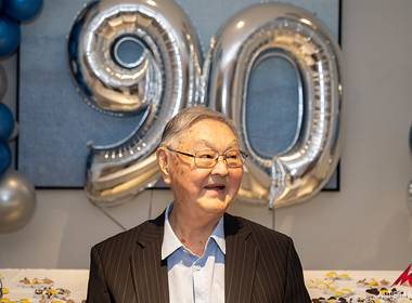 Longevidade de Niver 90 anos Sr. Yoshikatsu