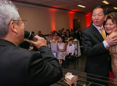 Bodas de Bodas de Ouro Eiko e Yoshio