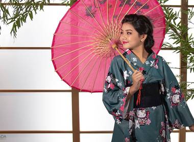 Book e Retratos de Hayumi Yamashita - Sessão Fotográfica