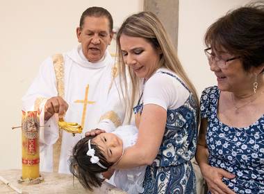Fofurinhas de Batizado da Naomi