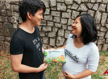 Fofurinhas de Mayara + Satoshi = Gustavo Daiki