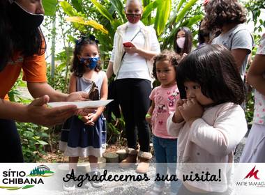 Fofurinhas de Day Use + Café da Manhã Sítio Chibana - 18.10.2020