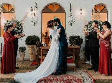 Casamentos de Aline e Paulo - Casarão São Bento - SP