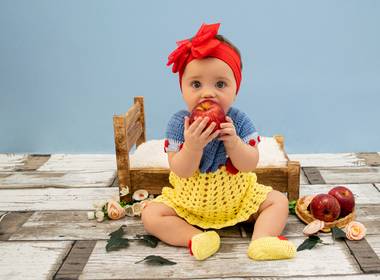 Acompanhamento de Manuela - 8 Meses