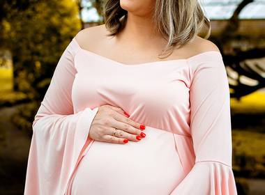 Gestante de À Espera da Isabelly