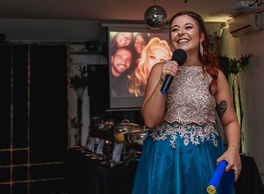 Recepção de formatura de LUANE ABATTI