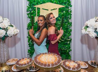 Recepção de formatura de GISLAINE & LETÍCIA