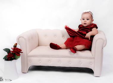 Criança de Sessão da Luana