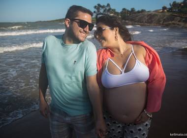 Gestante de Larissa + Lucas = Luiz Fernando