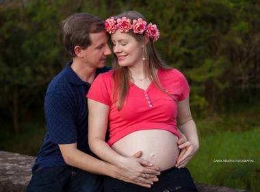 Sessão Gestante de À espera da Luísa