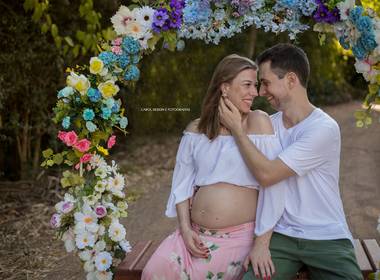 Sessão Gestante de À espera da Alícia ♥  